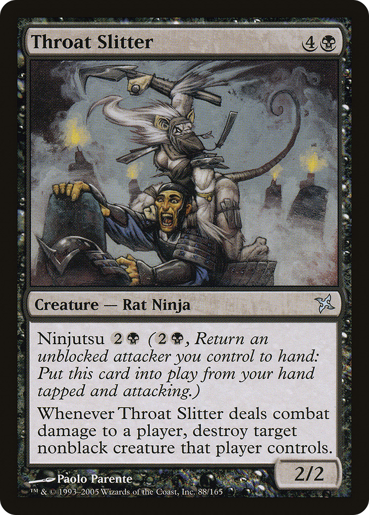 Throat Slitter (BOK-088) [Betrayers of Kamigawa]