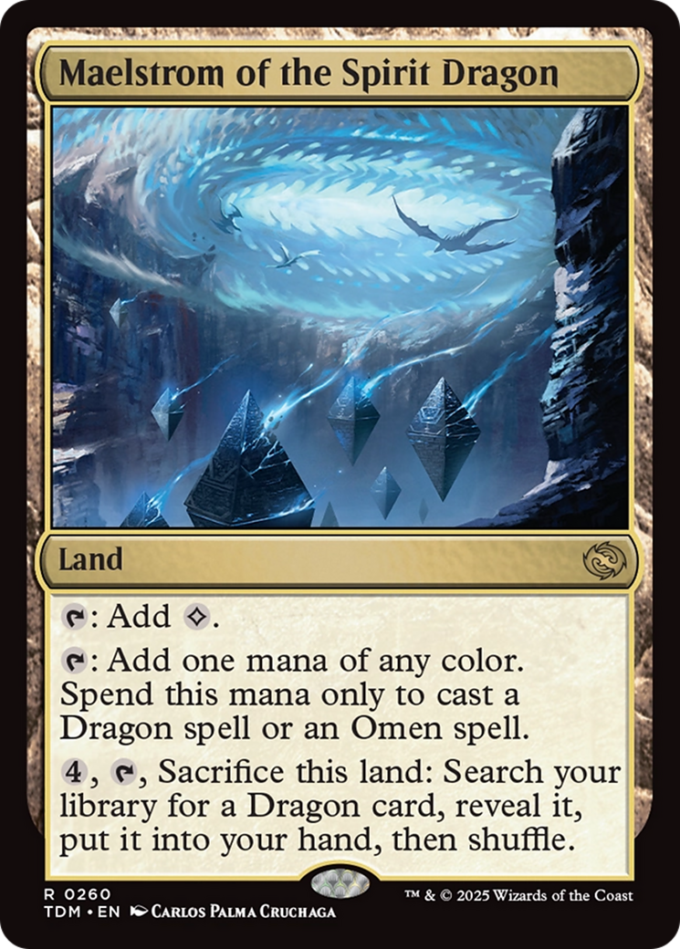 Maelstrom of the Spirit Dragon (TDM-260) [Tarkir: Dragonstorm] Foil