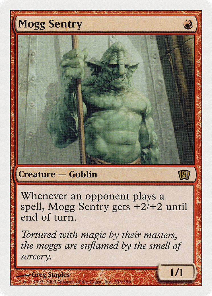 Mogg Sentry (8ED-203) [8th Edition]
