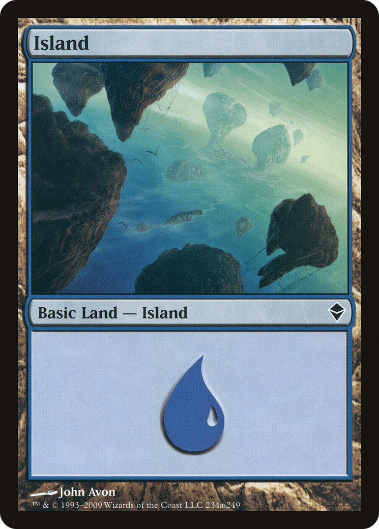 Island (ZEN-234A) [Zendikar]