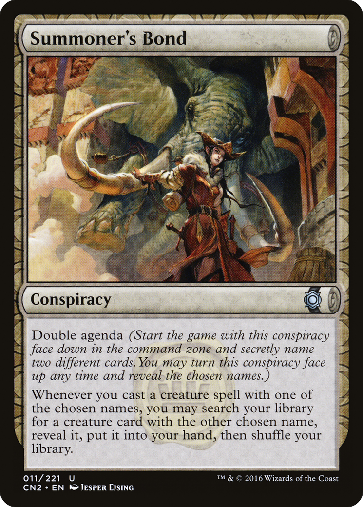 Summoner's Bond (CN2-011) [Conspiracy: Take the Crown]