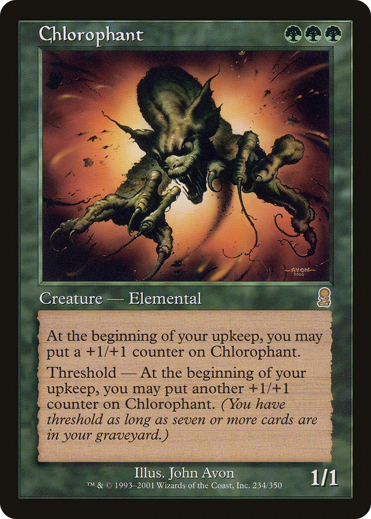 Chlorophant (ODY-234) [Odyssey] Foil