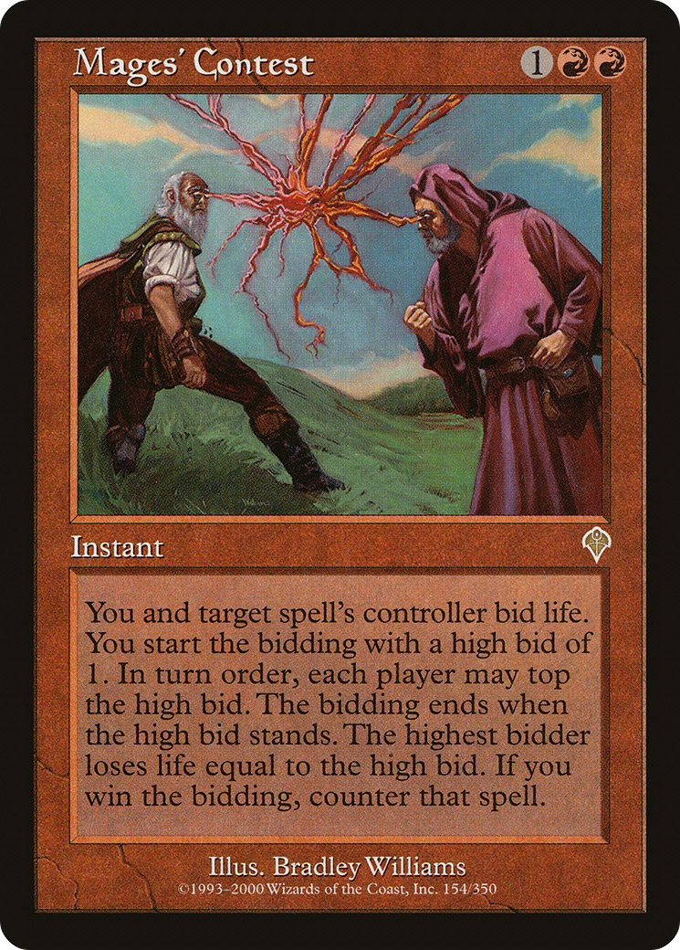 Mages' Contest (INV-154) [Invasion] Foil