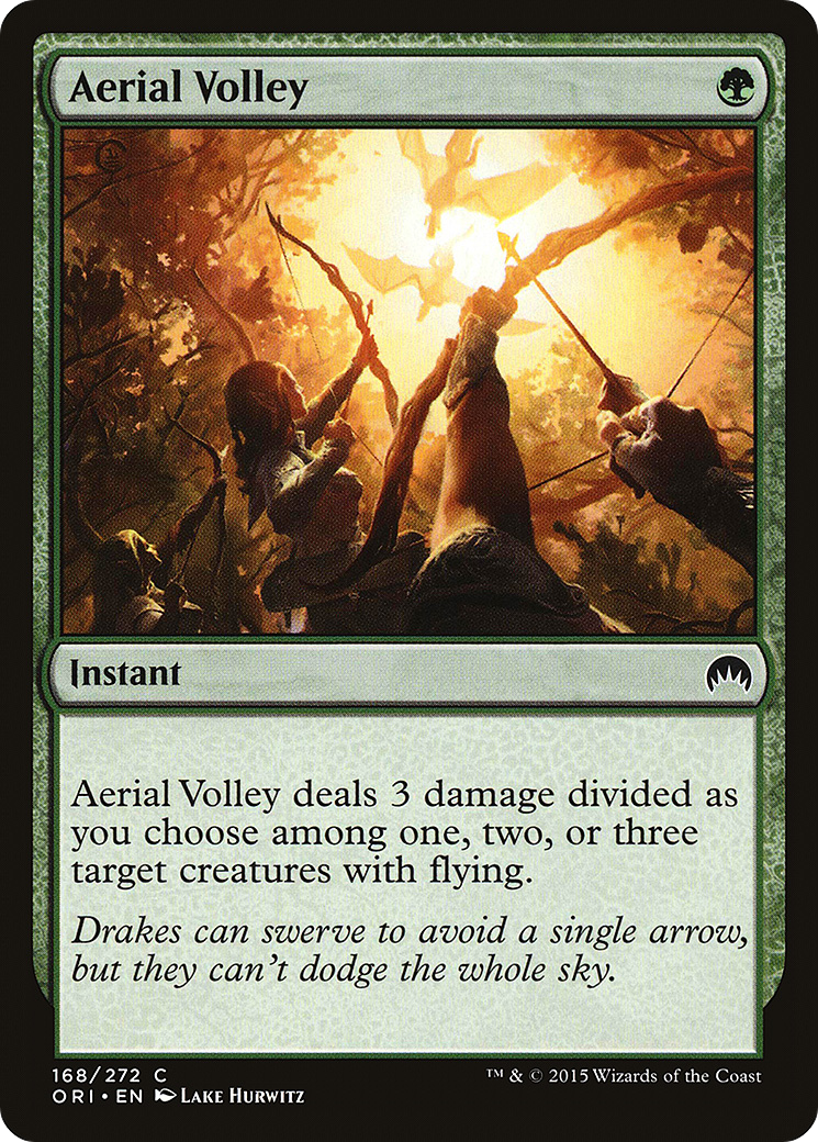 Aerial Volley (ORI-168) [Magic Origins] Foil