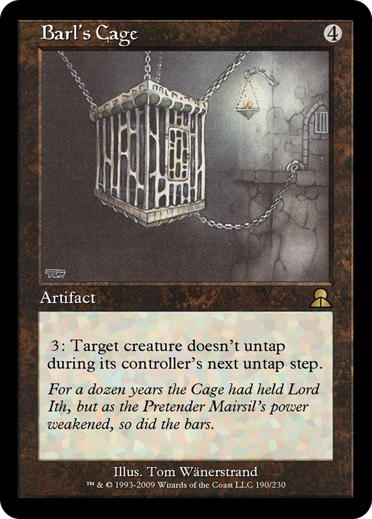 Barl's Cage (ME3-190) [Masters Edition III] Foil