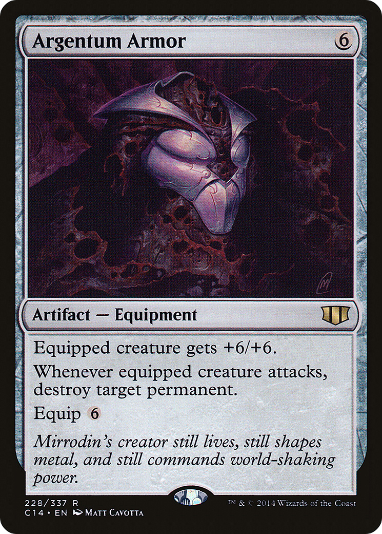 Argentum Armor (C14-228) [Commander 2014]