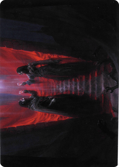 Vampires' Vengeance // Vampires' Vengeance (AVOW-049) (Borderless) [Crimson Vow Art Series] Foil
