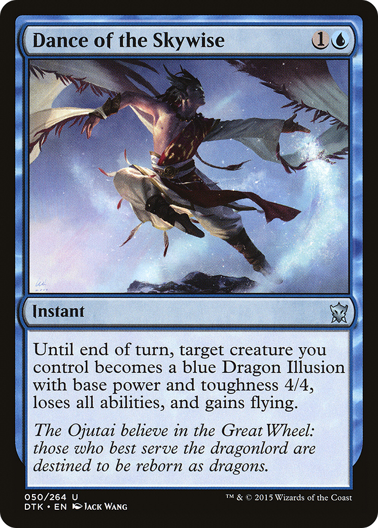 Dance of the Skywise (DTK-050) [Dragons of Tarkir] Foil