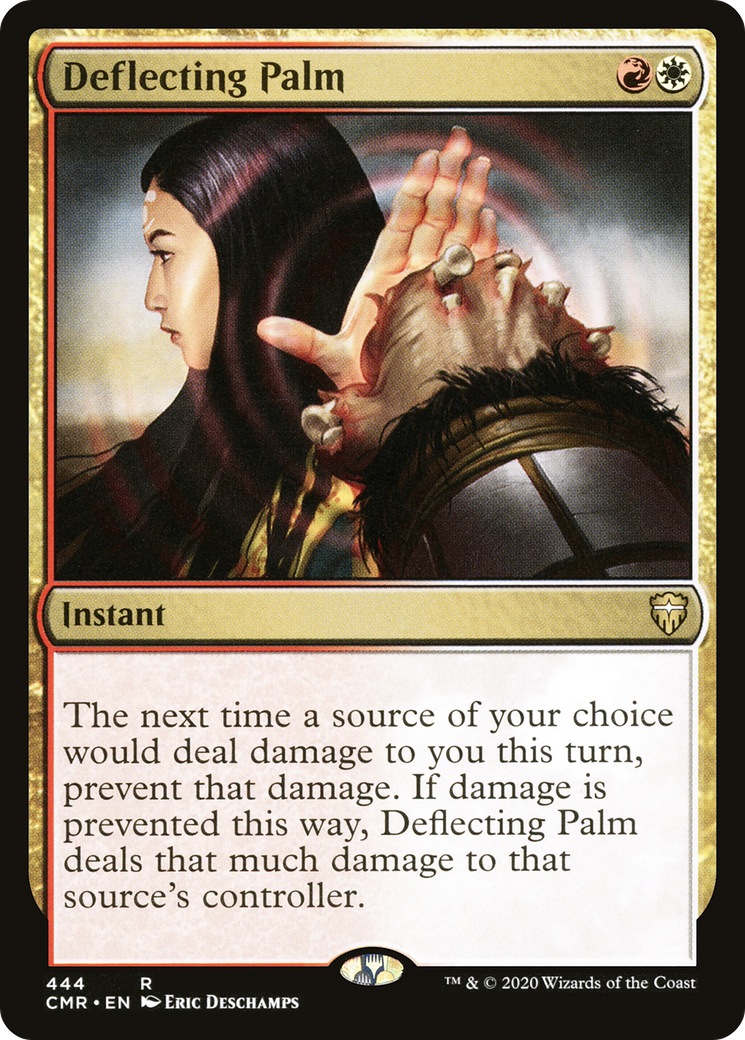 Deflecting Palm (CMR-444) [Commander Legends]
