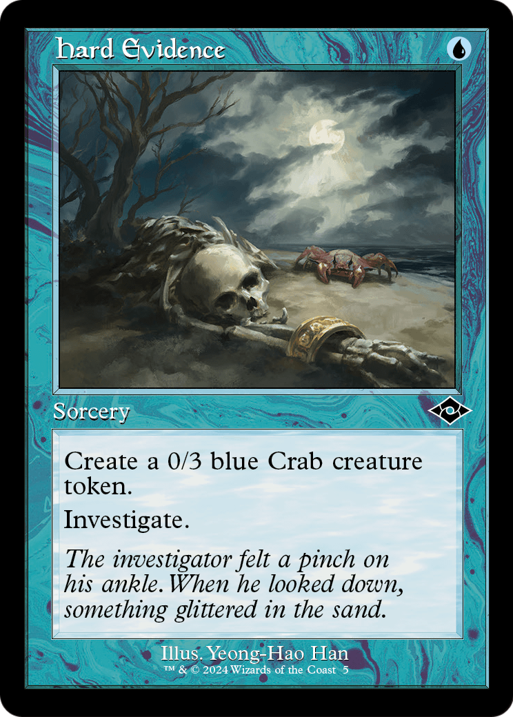 Hard Evidence (Retro Frame) (MH2-005) [Modern Horizons 2 Timeshifts]