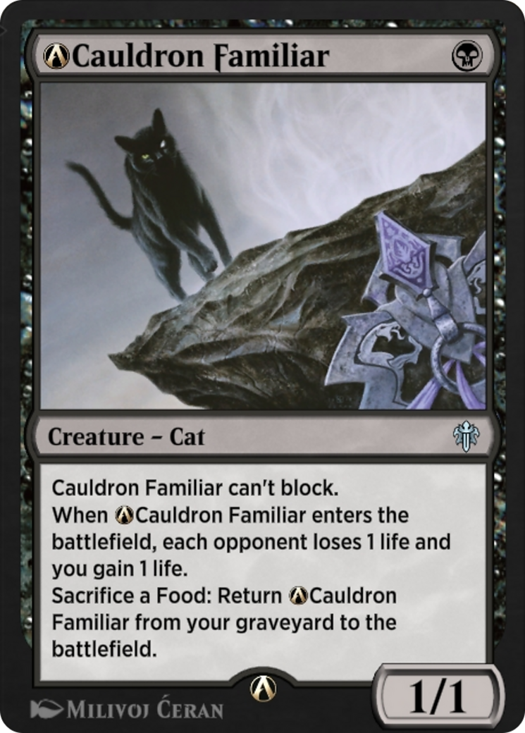 A-Cauldron Familiar (ELD-A-81) [Throne of Eldraine]