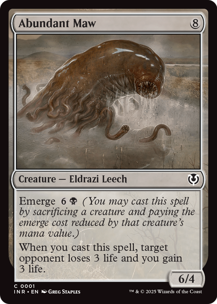 Abundant Maw (INR-001) [Innistrad Remastered]