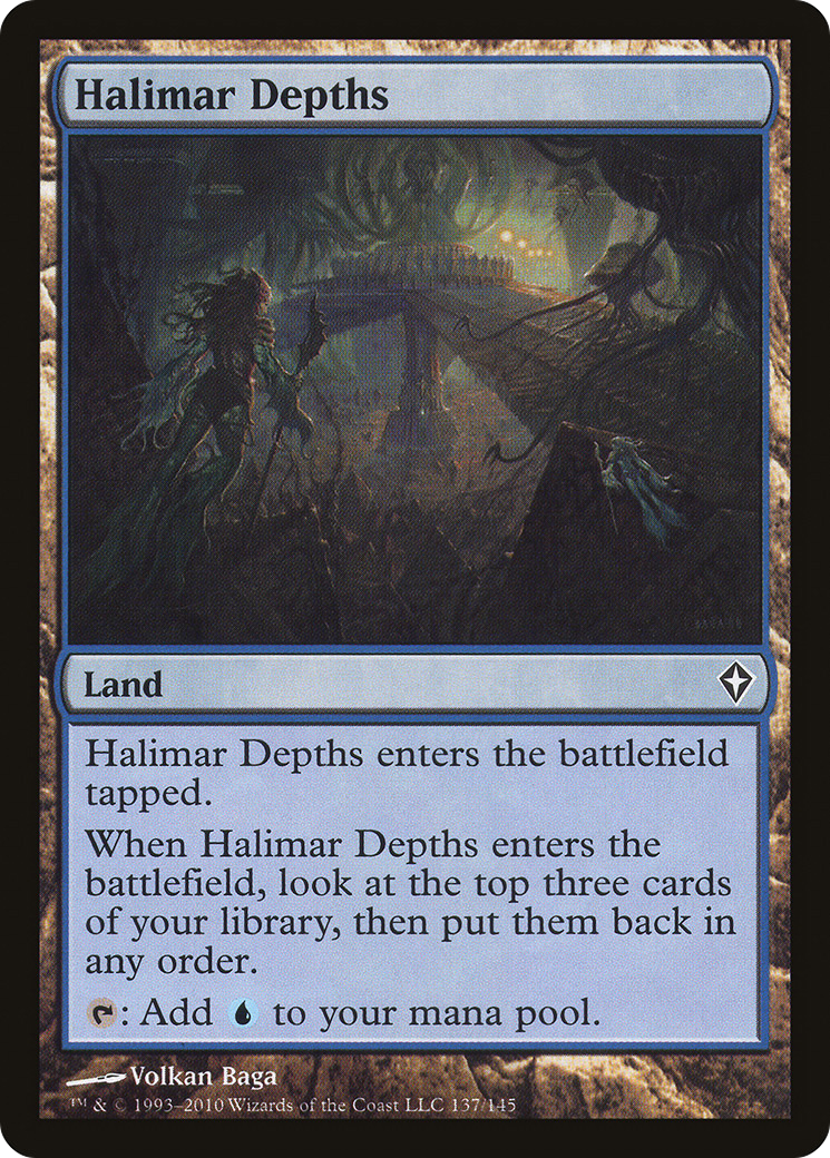 Halimar Depths (WWK-137) [Worldwake] Foil