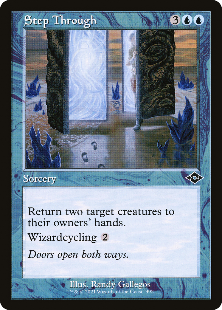 Step Through (Retro Frame) (MH2-392) [Modern Horizons 2] Etched Foil