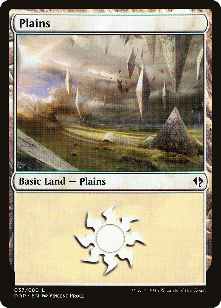 Plains (DDP-037) [Duel Decks: Zendikar vs. Eldrazi]