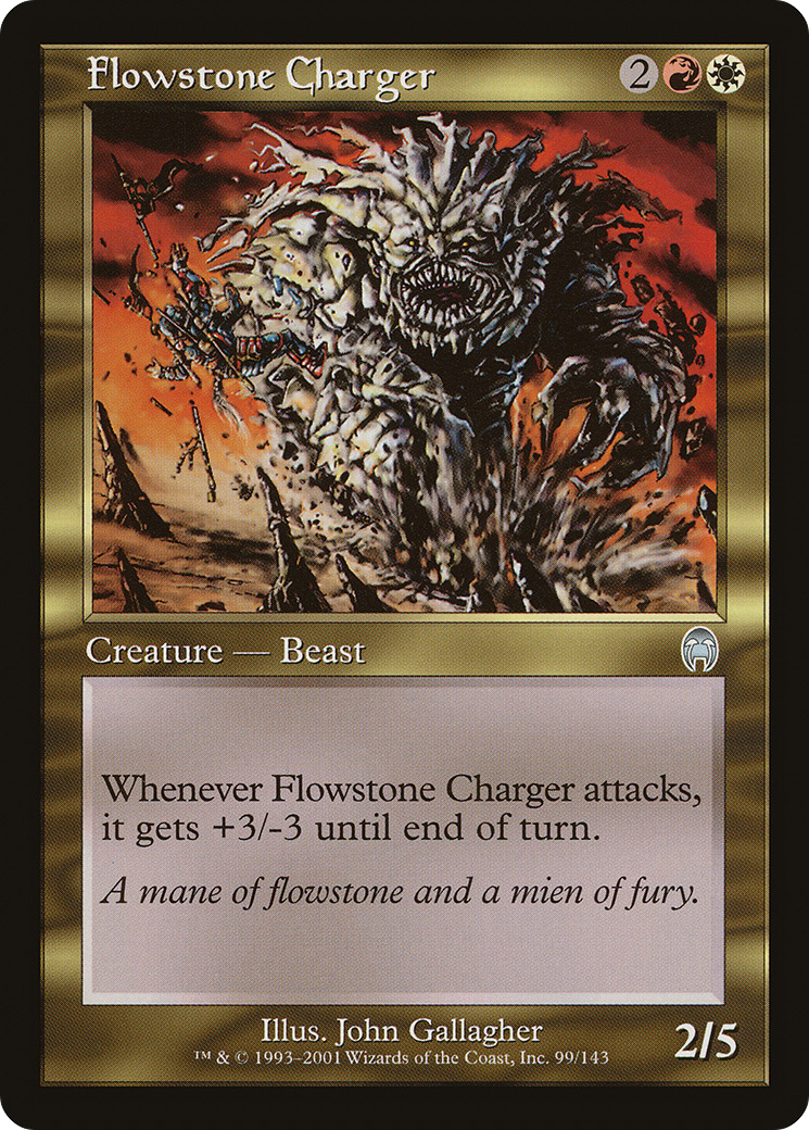 Flowstone Charger (APC-099) [Apocalypse]