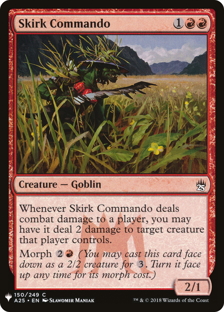 Skirk Commando (LIST-A25-150) [The List]