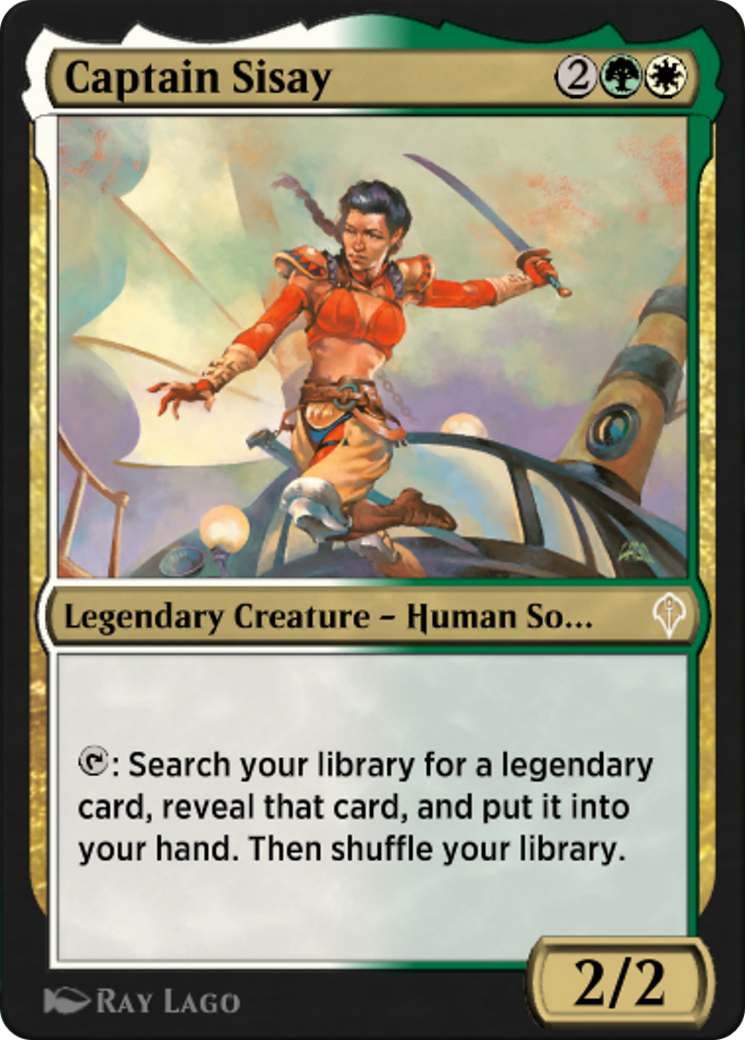 Captain Sisay (HA1-017) [Historic Anthology 1]