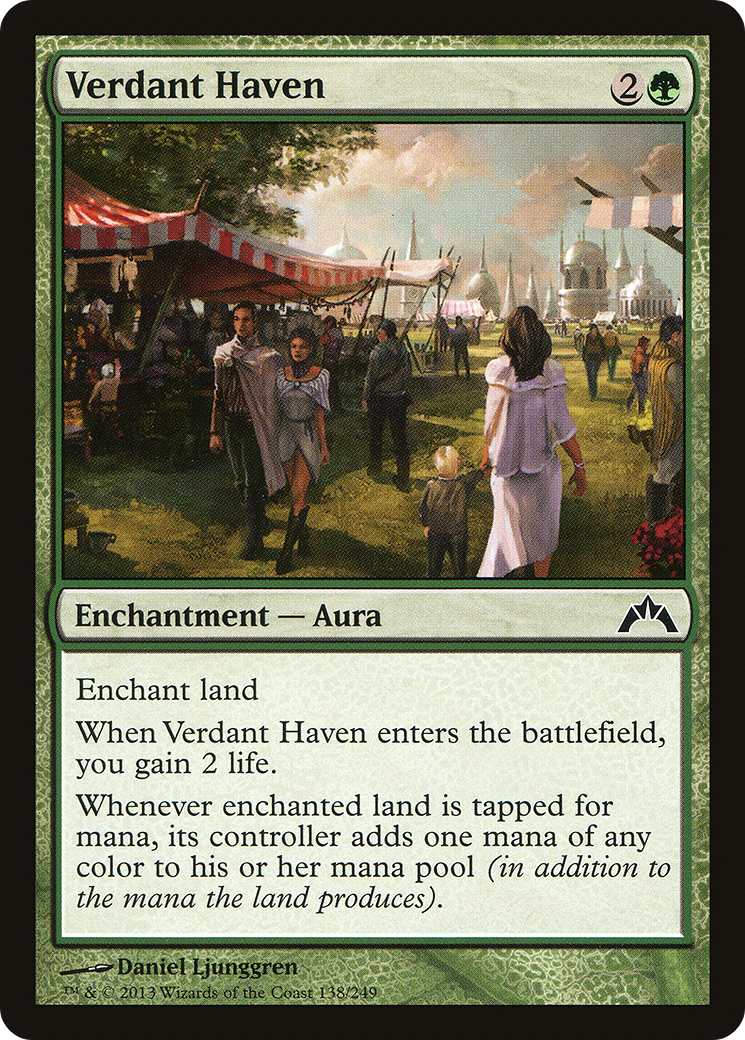 Verdant Haven (GTC-138) [Gatecrash] Foil