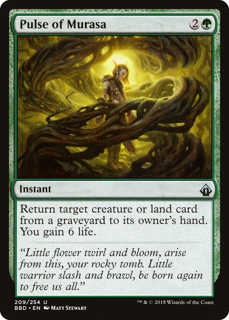Pulse of Murasa (BBD-209) [Battlebond] Foil