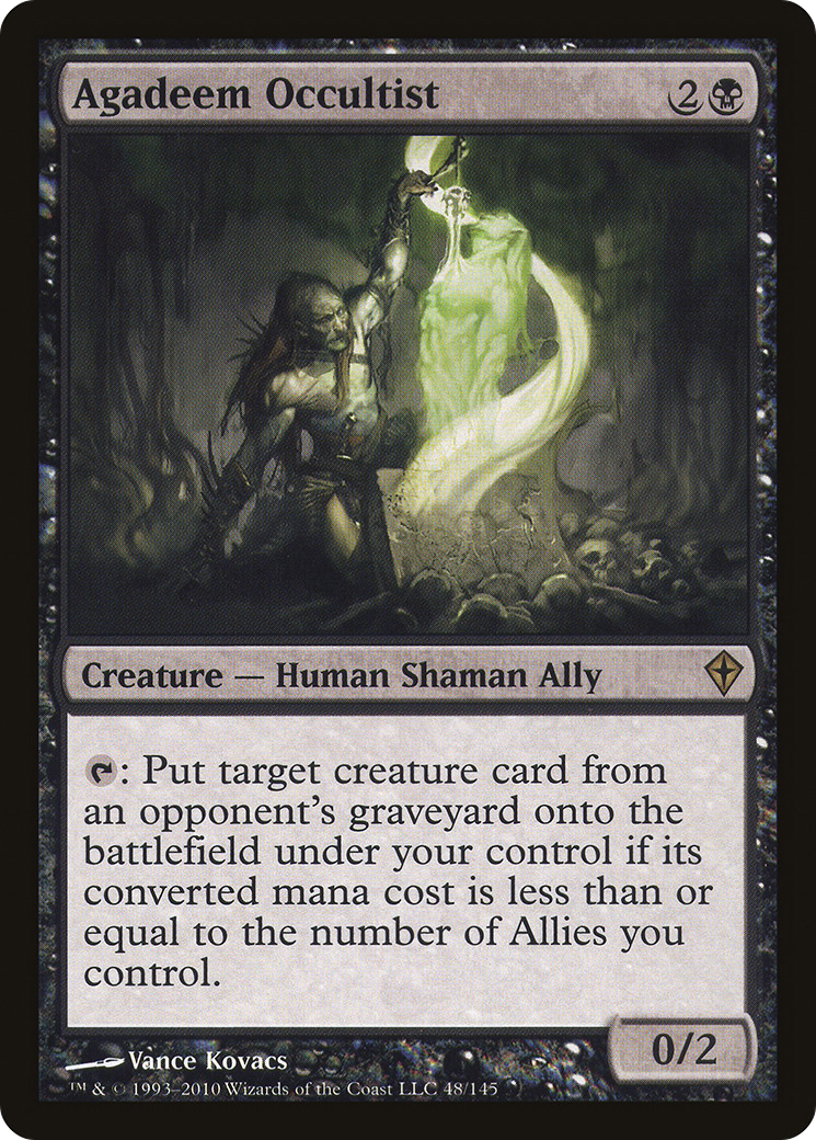 Agadeem Occultist (WWK-048) [Worldwake] Foil