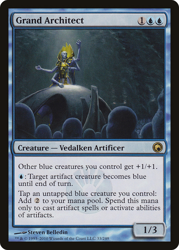 Grand Architect (SOM-033) [Scars of Mirrodin] Foil