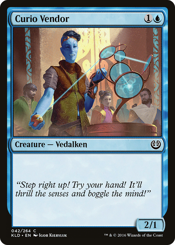 Curio Vendor (KLD-042) [Kaladesh] Foil