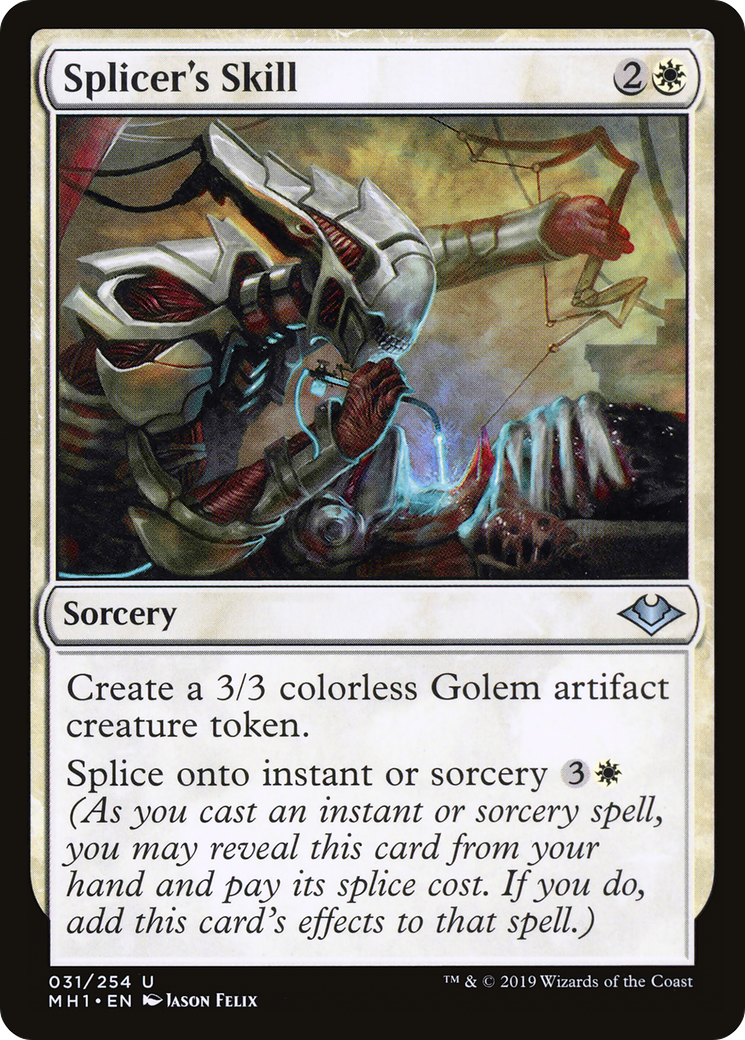 Splicer's Skill (MH1-031) [Modern Horizons] Foil