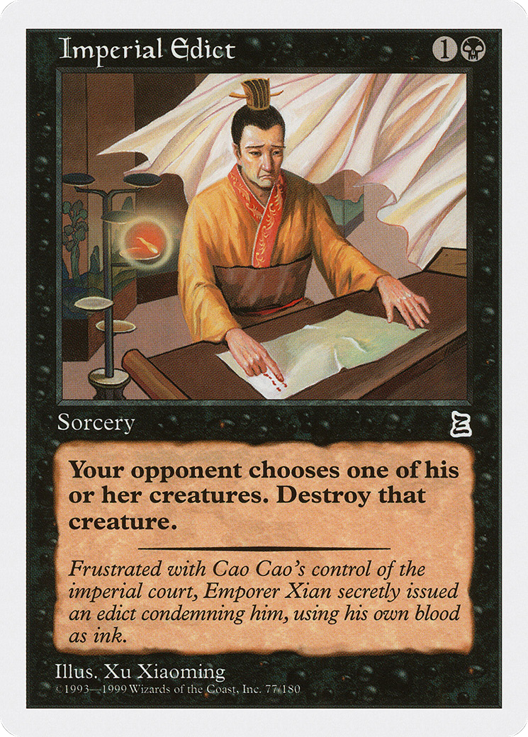 Imperial Edict (PTK-077) [Portal Three Kingdoms]