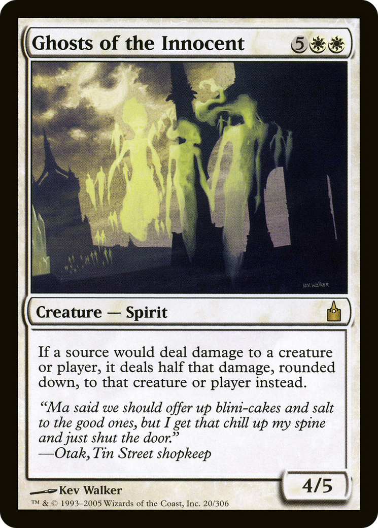 Ghosts of the Innocent (RAV-020) [Ravnica: City of Guilds] Foil