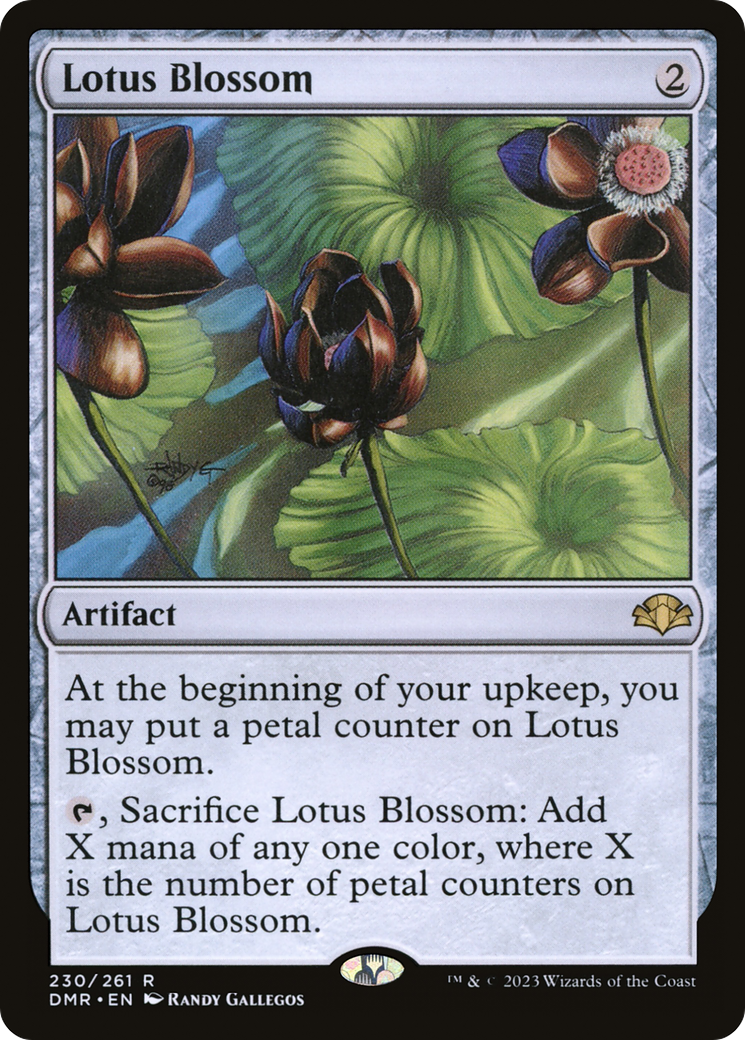Lotus Blossom (DMR-230) [Dominaria Remastered]