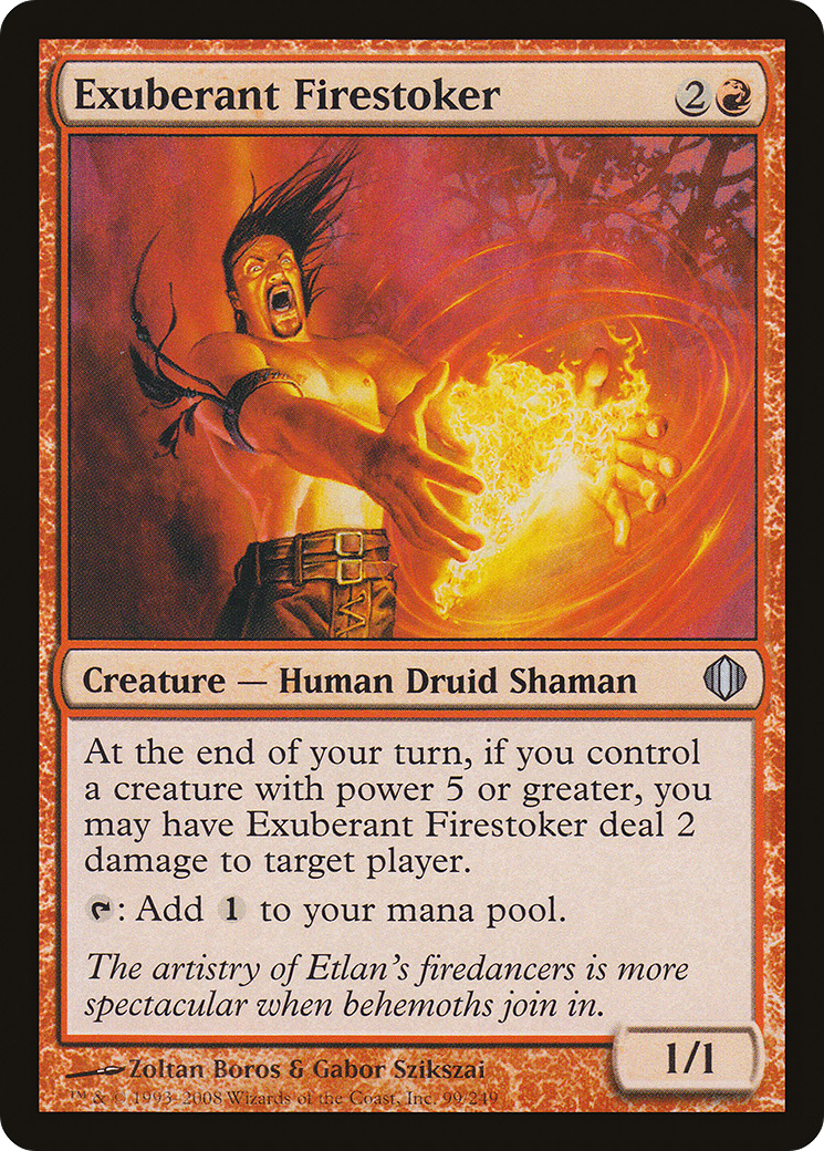 Exuberant Firestoker (ALA-099) [Shards of Alara]