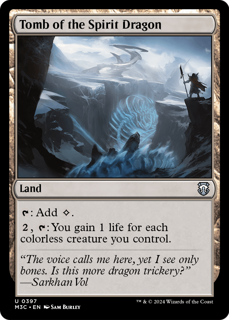 Tomb of the Spirit Dragon (M3C-397) [Modern Horizons 3 Commander]