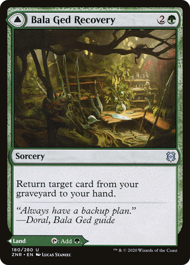 Bala Ged Recovery (ZNR-180) [Zendikar Rising] Foil