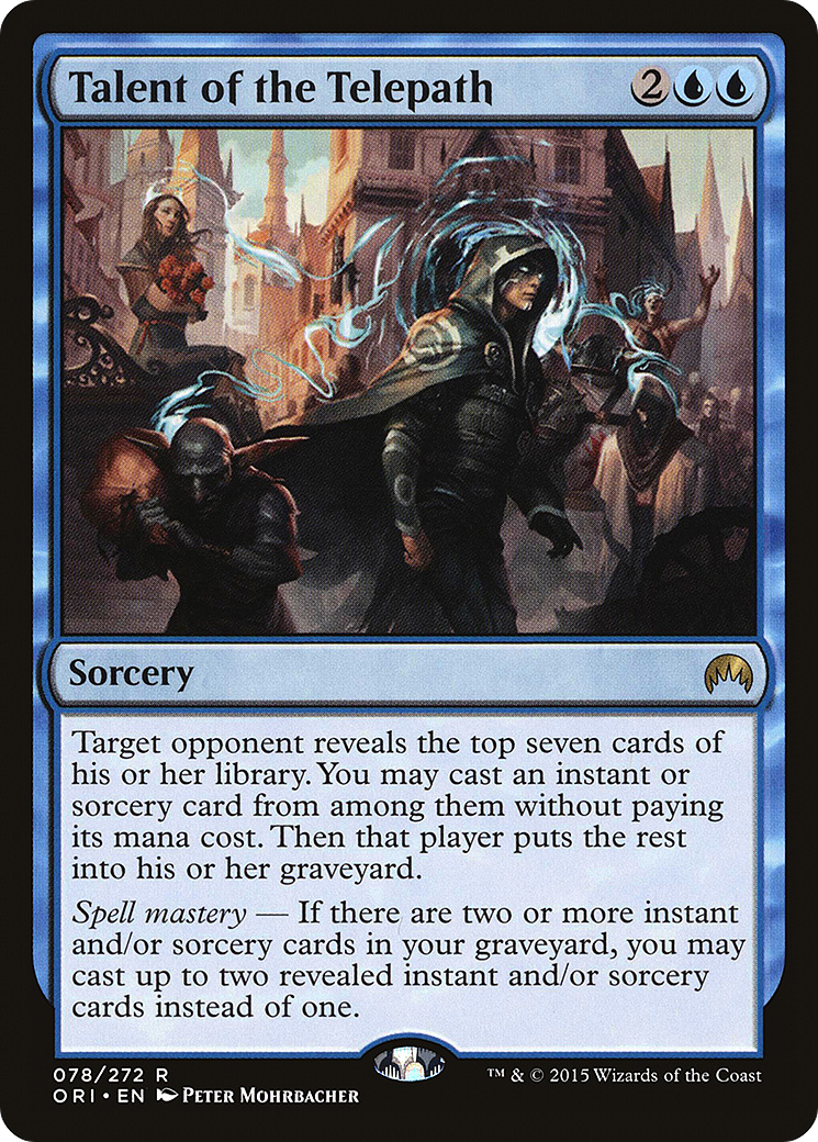 Talent of the Telepath (ORI-078) [Magic Origins]