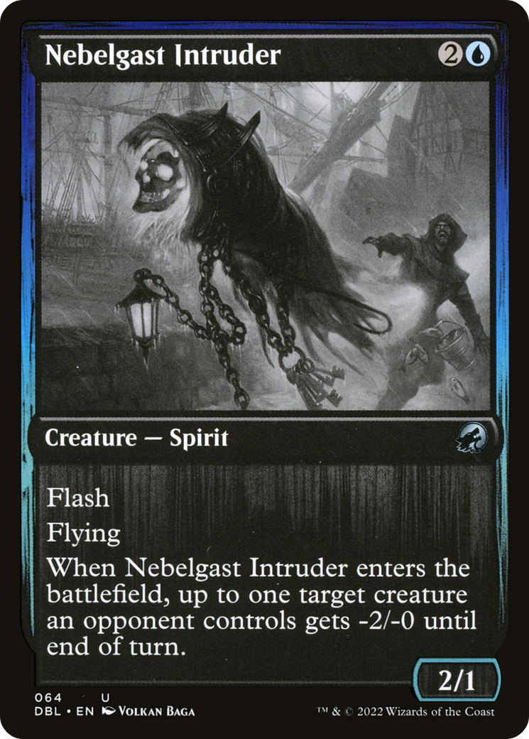 Nebelgast Intruder (DBL-064) [Innistrad: Double Feature] Foil