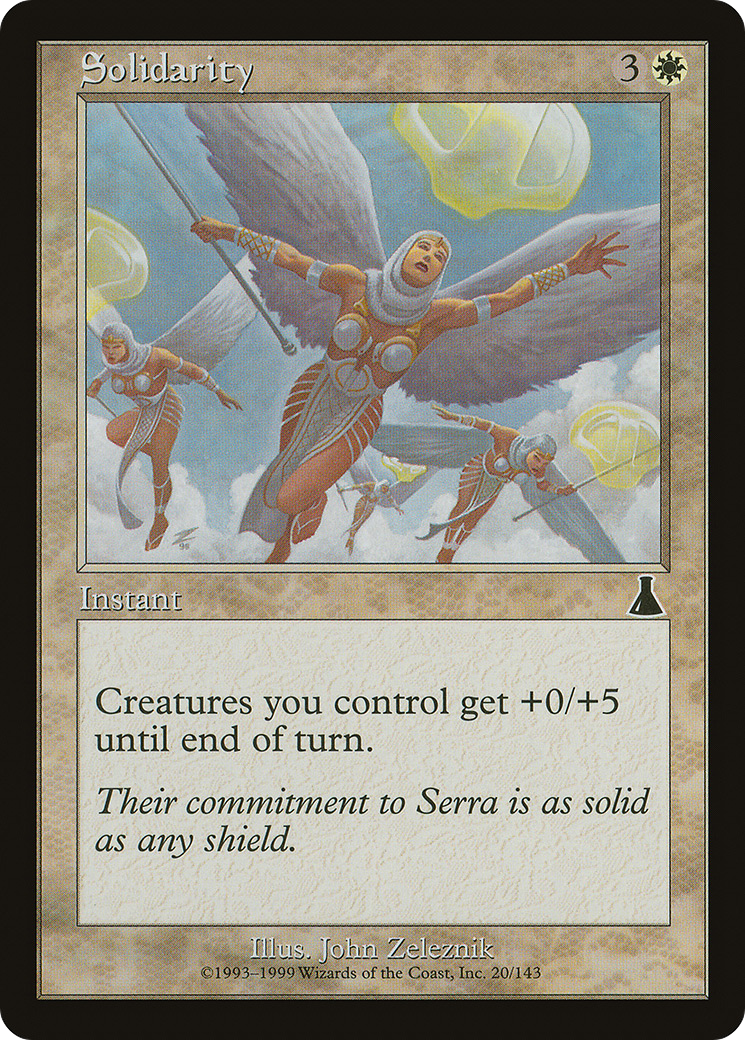 Solidarity (UDS-020) [Urza's Destiny] Foil