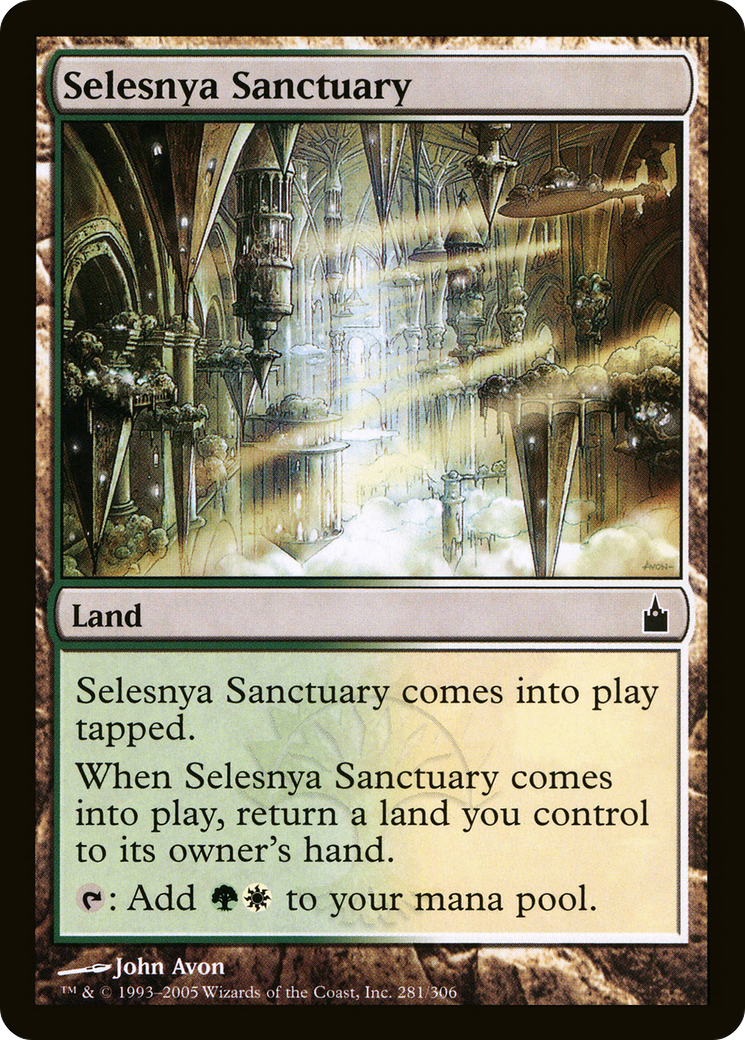 Selesnya Sanctuary (RAV-281) [Ravnica: City of Guilds] Foil