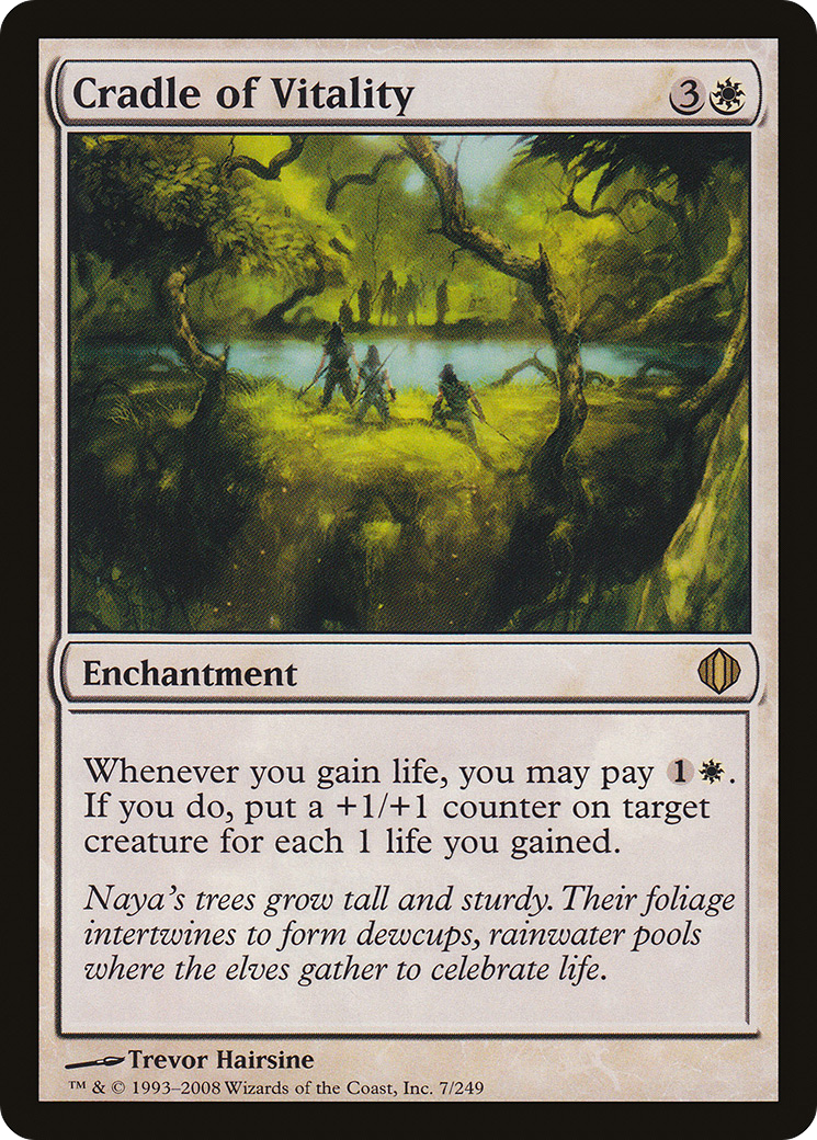 Cradle of Vitality (ALA-007) [Shards of Alara] Foil