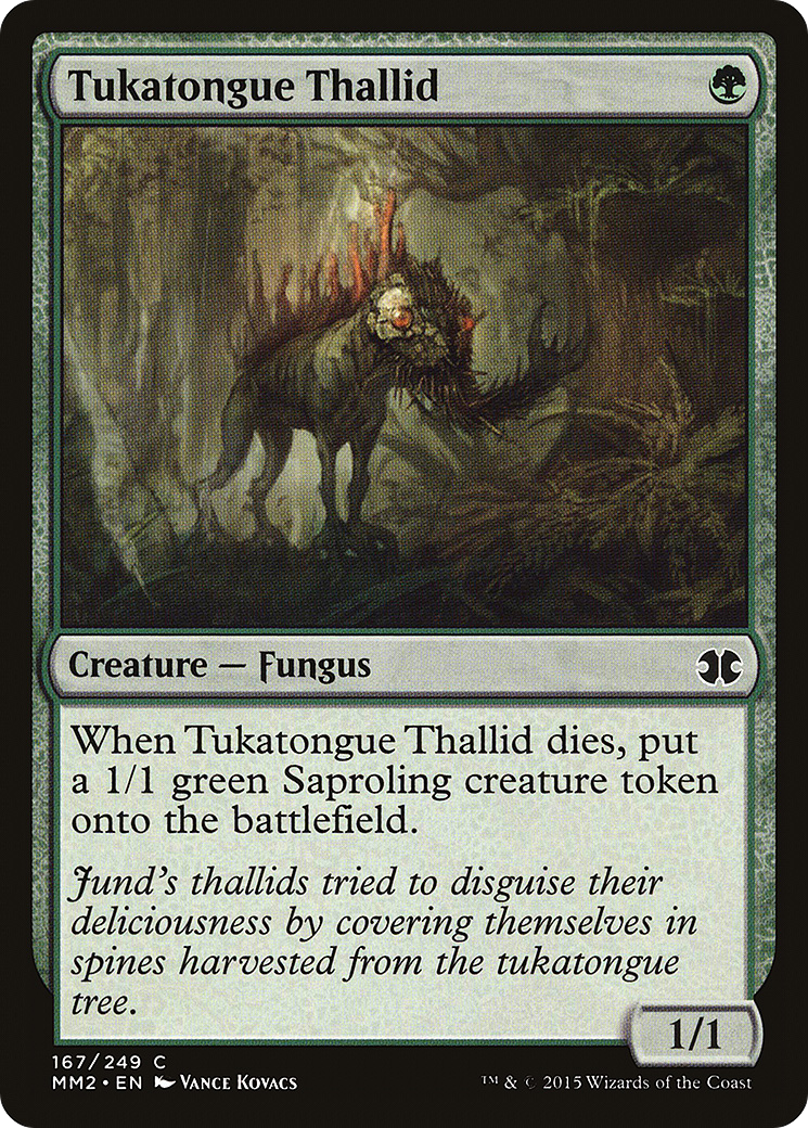Tukatongue Thallid (MM2-167) [Modern Masters 2015]