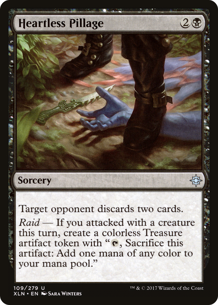 Heartless Pillage (XLN-109) [Ixalan] Foil