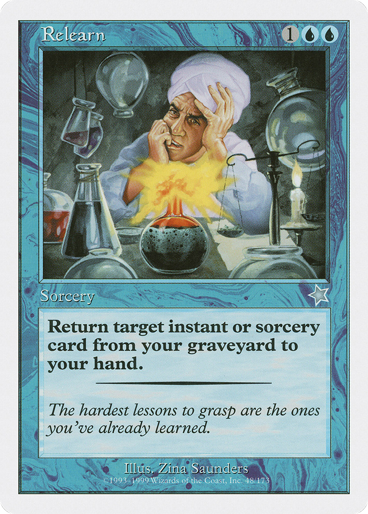 Relearn (S99-048) [Starter 1999]
