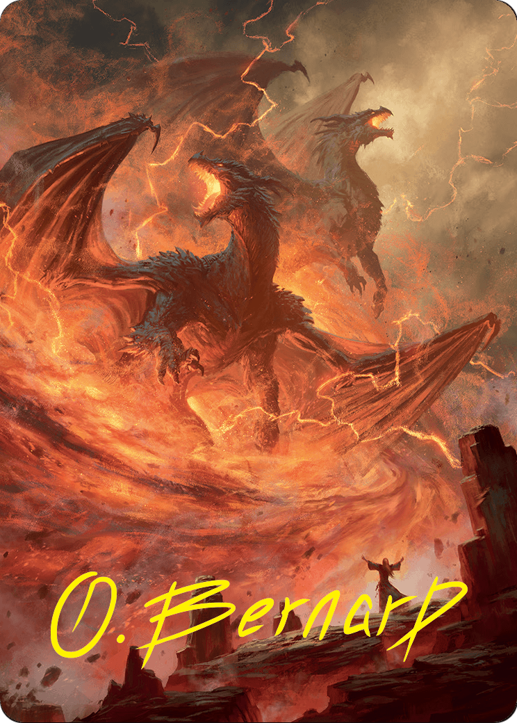Rite of the Dragoncaller // Rite of the Dragoncaller (AFDN-038) (Borderless) [Foundations Art Series]