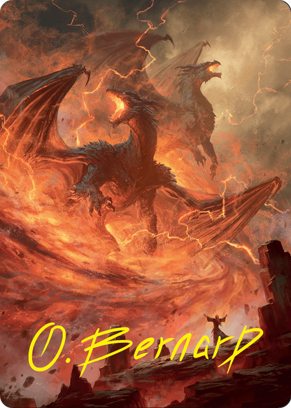 Rite of the Dragoncaller // Rite of the Dragoncaller (AFDN-038) (Borderless) [Foundations Art Series]