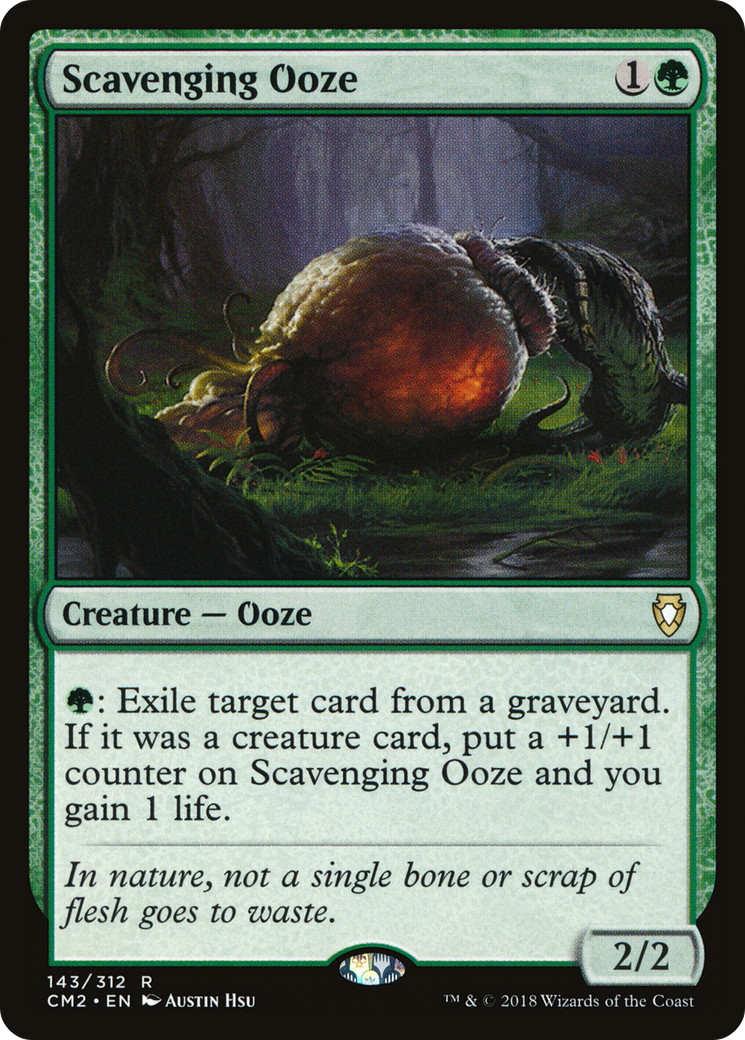 Scavenging Ooze (CM2-143) [Commander Anthology Volume II]
