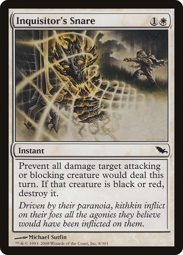 Inquisitor's Snare (SHM-008) [Shadowmoor]