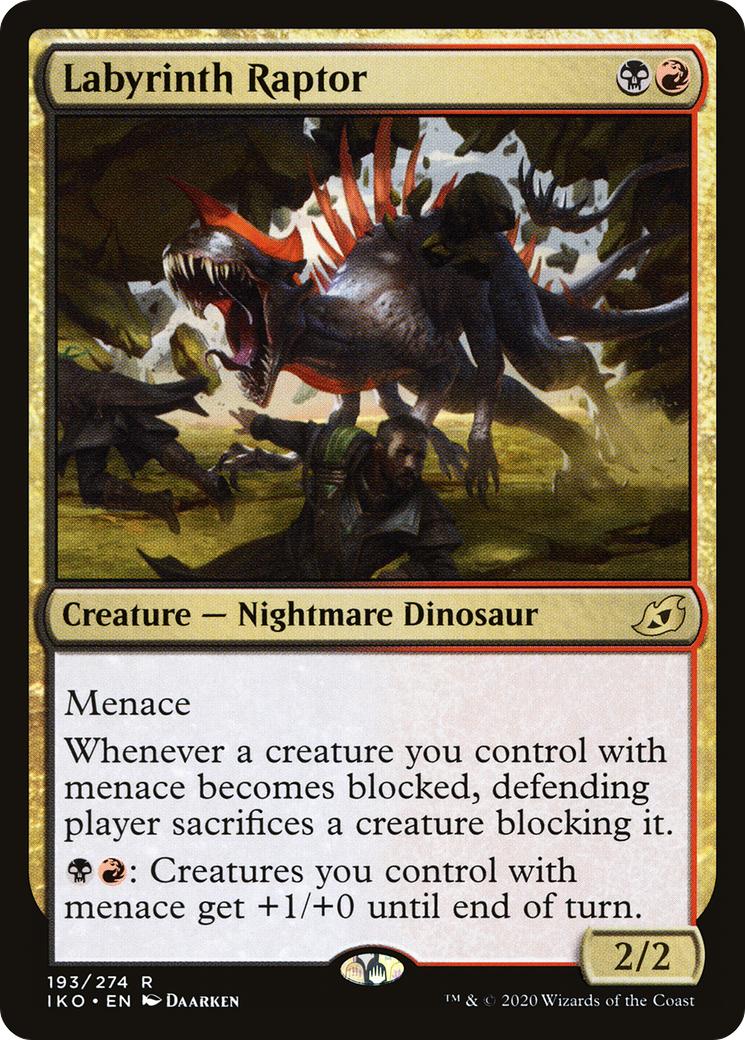 Labyrinth Raptor (IKO-193) [Ikoria: Lair of Behemoths]