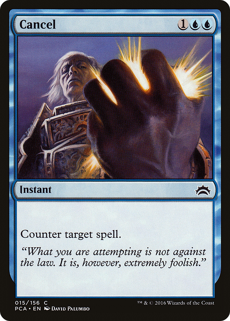 Cancel (PCA-015) [Planechase Anthology]