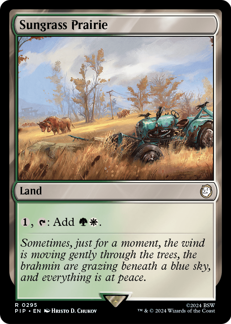 Sungrass Prairie (PIP-295) [Fallout] Foil