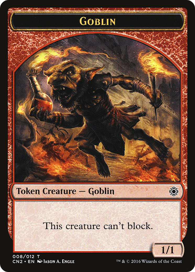 Goblin Token (CN2-008) [Conspiracy: Take the Crown Tokens]